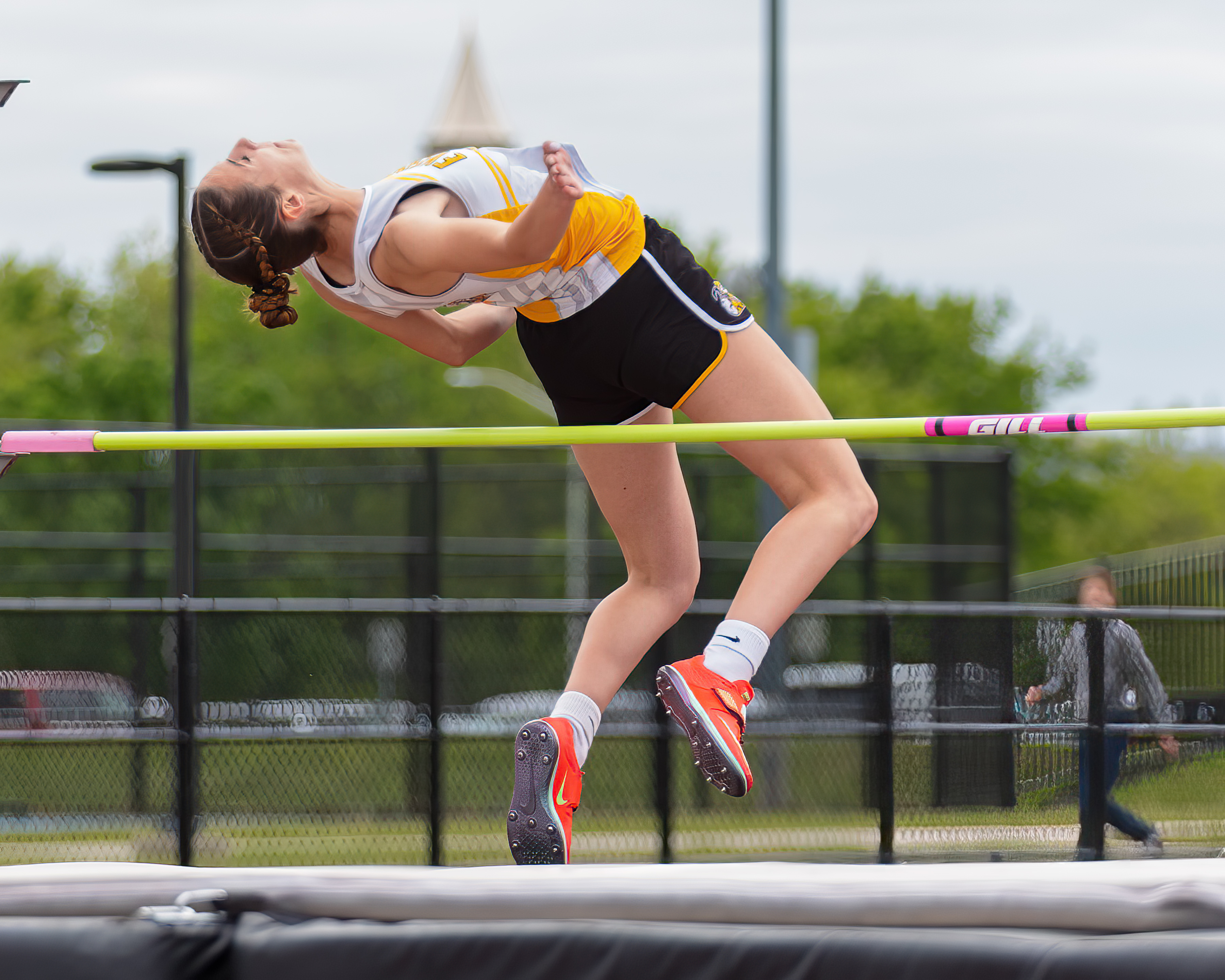 The Oakland County Track and Field Championships were held at...