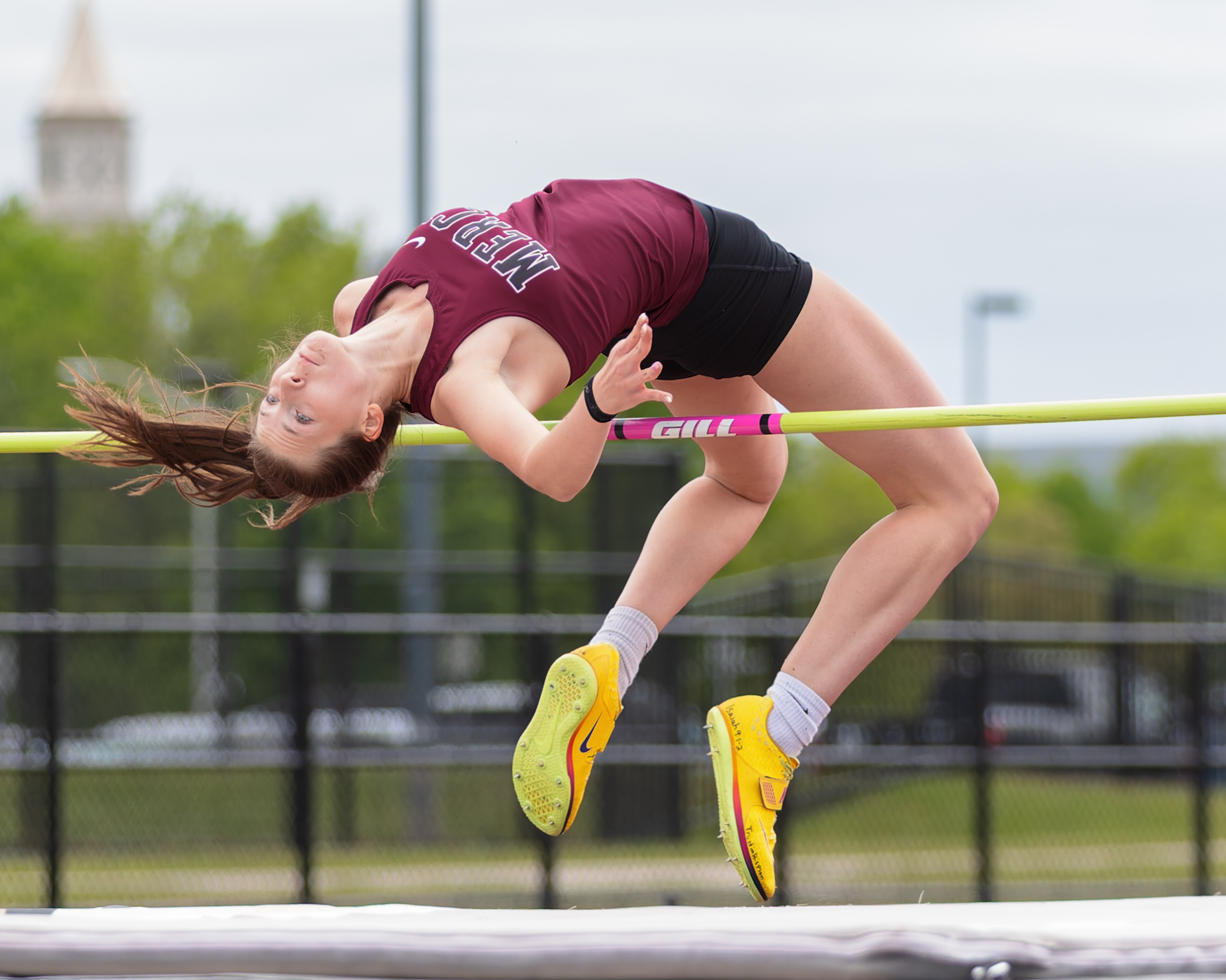 The Oakland County Track and Field Championships were held at...