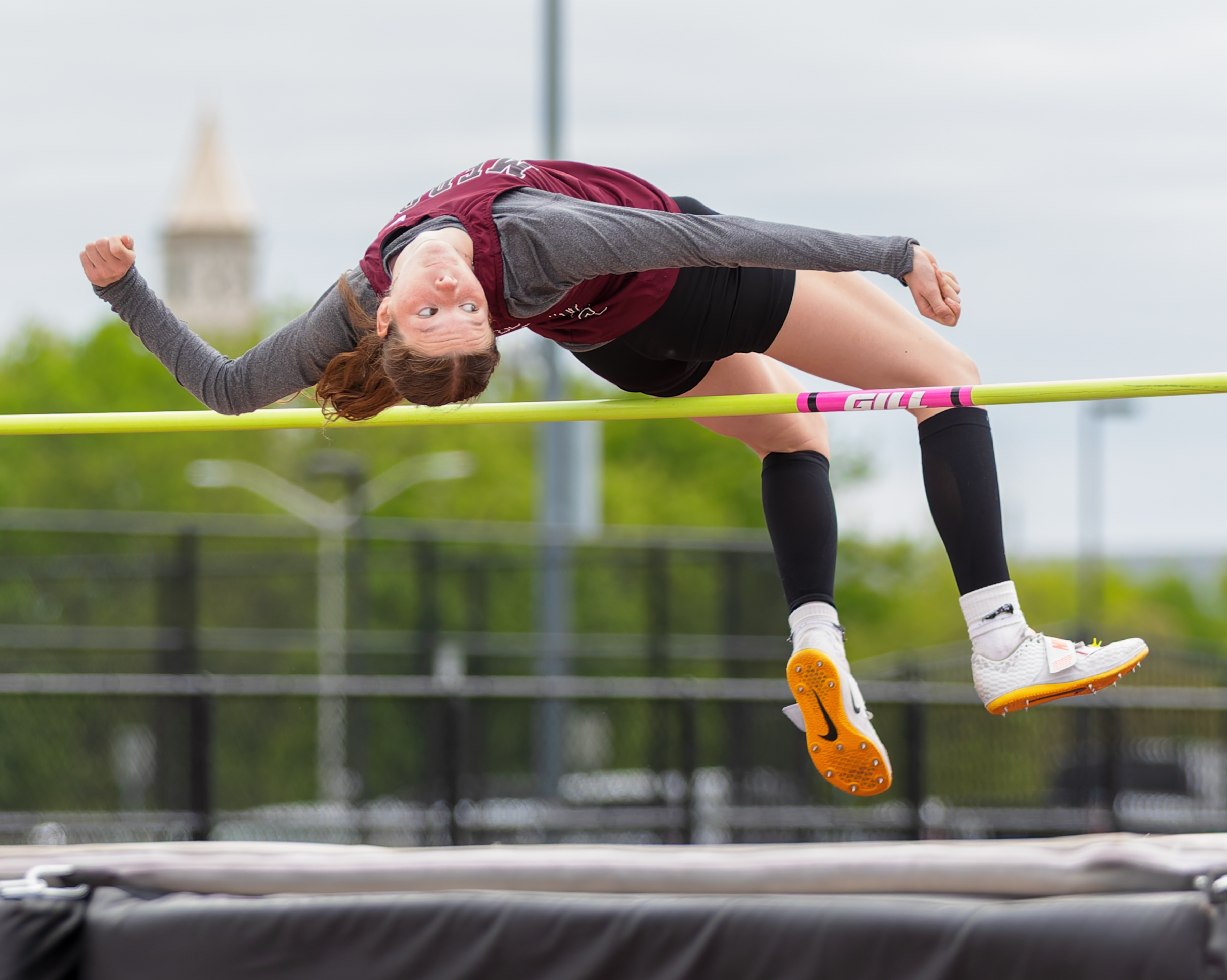 The Oakland County Track and Field Championships were held at...