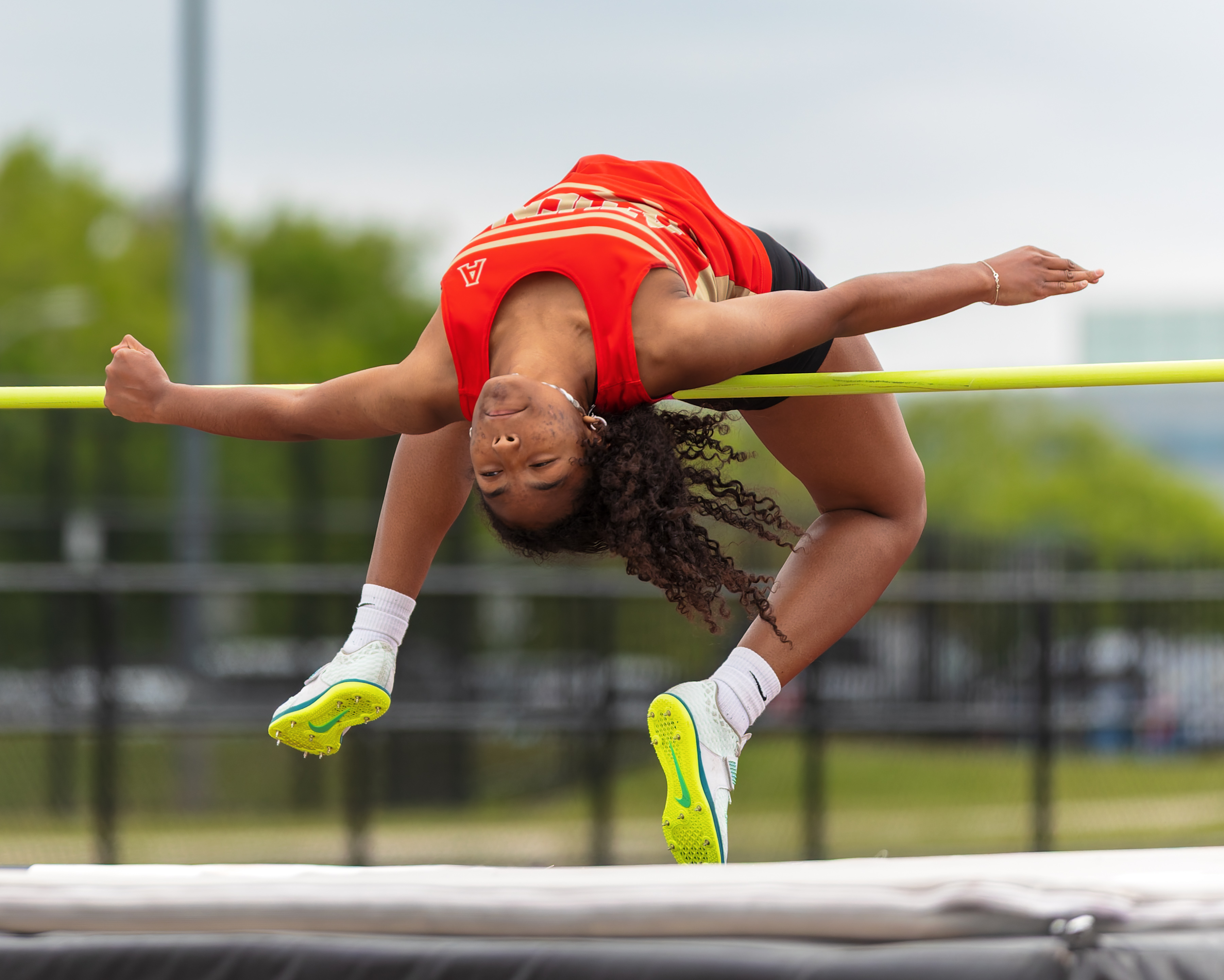 The Oakland County Track and Field Championships were held at...