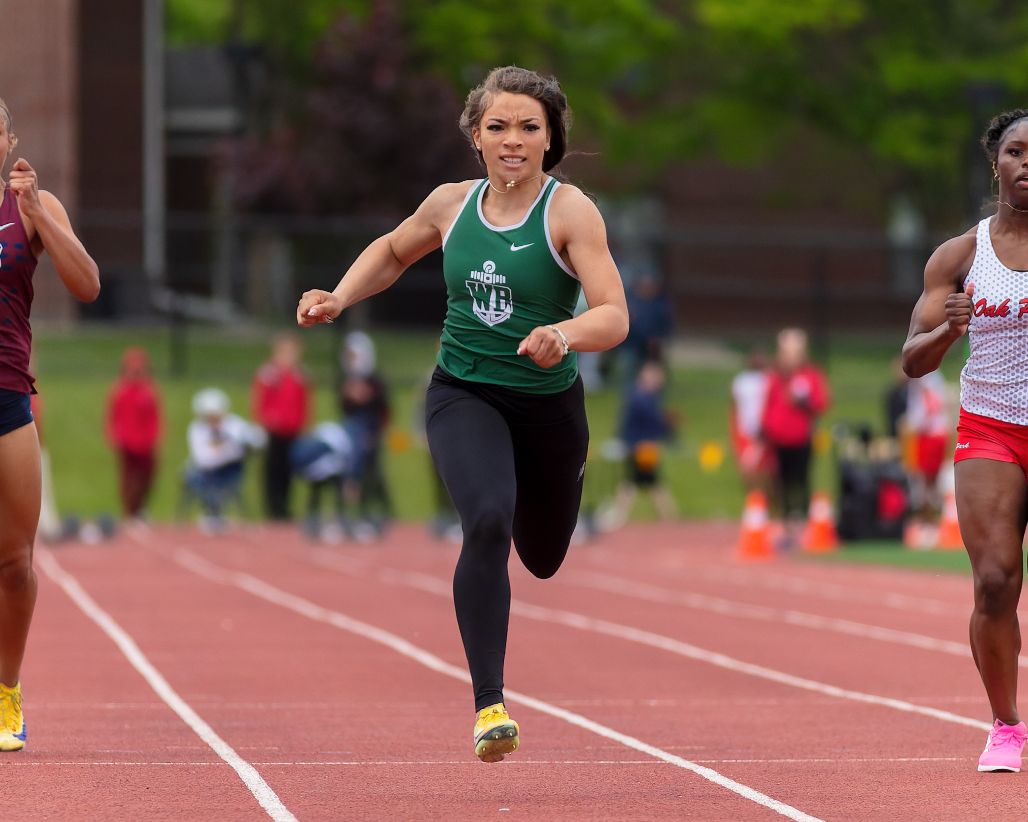 The Oakland County Track and Field Championships were held at...
