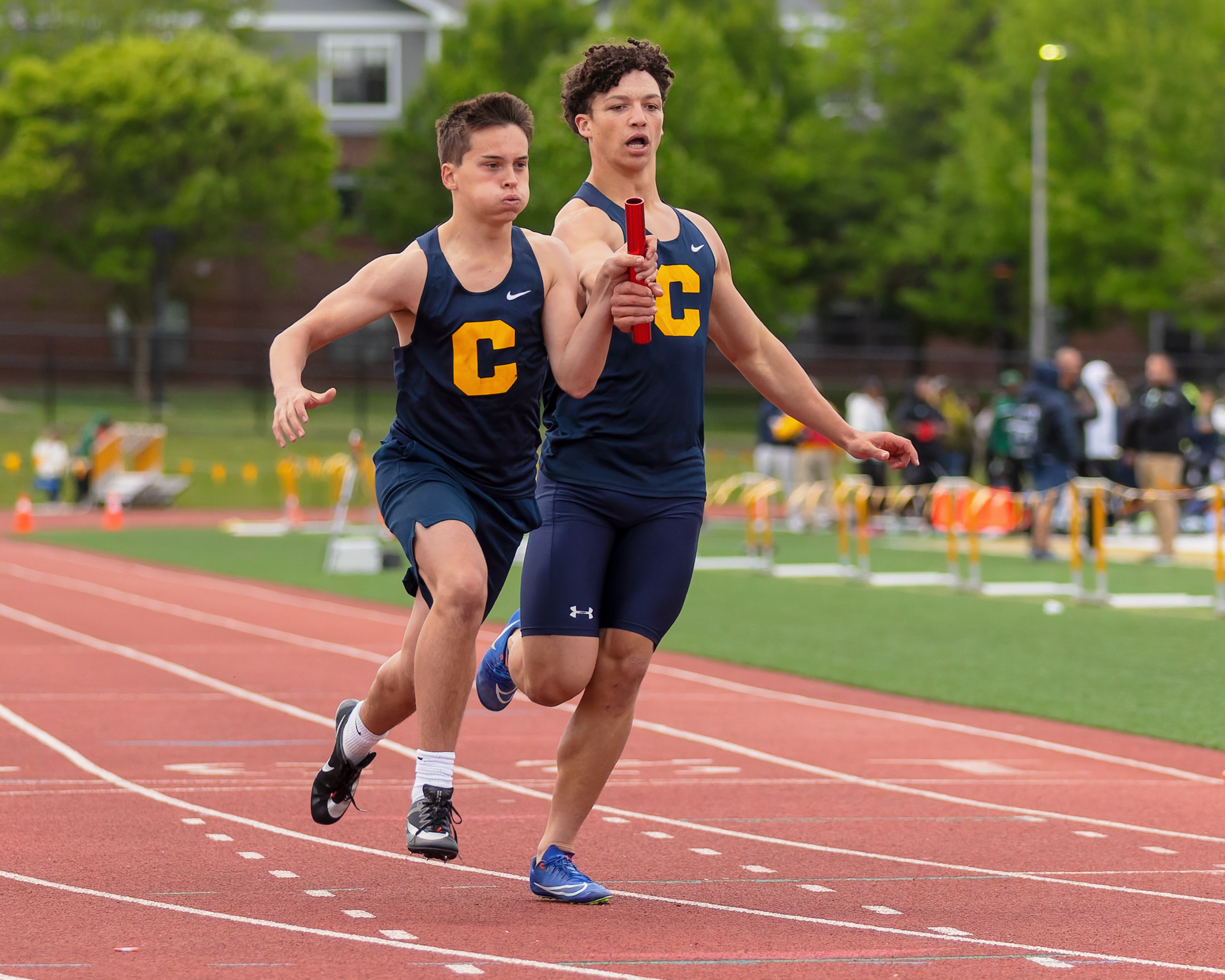 The Oakland County Track and Field Championships were held at...
