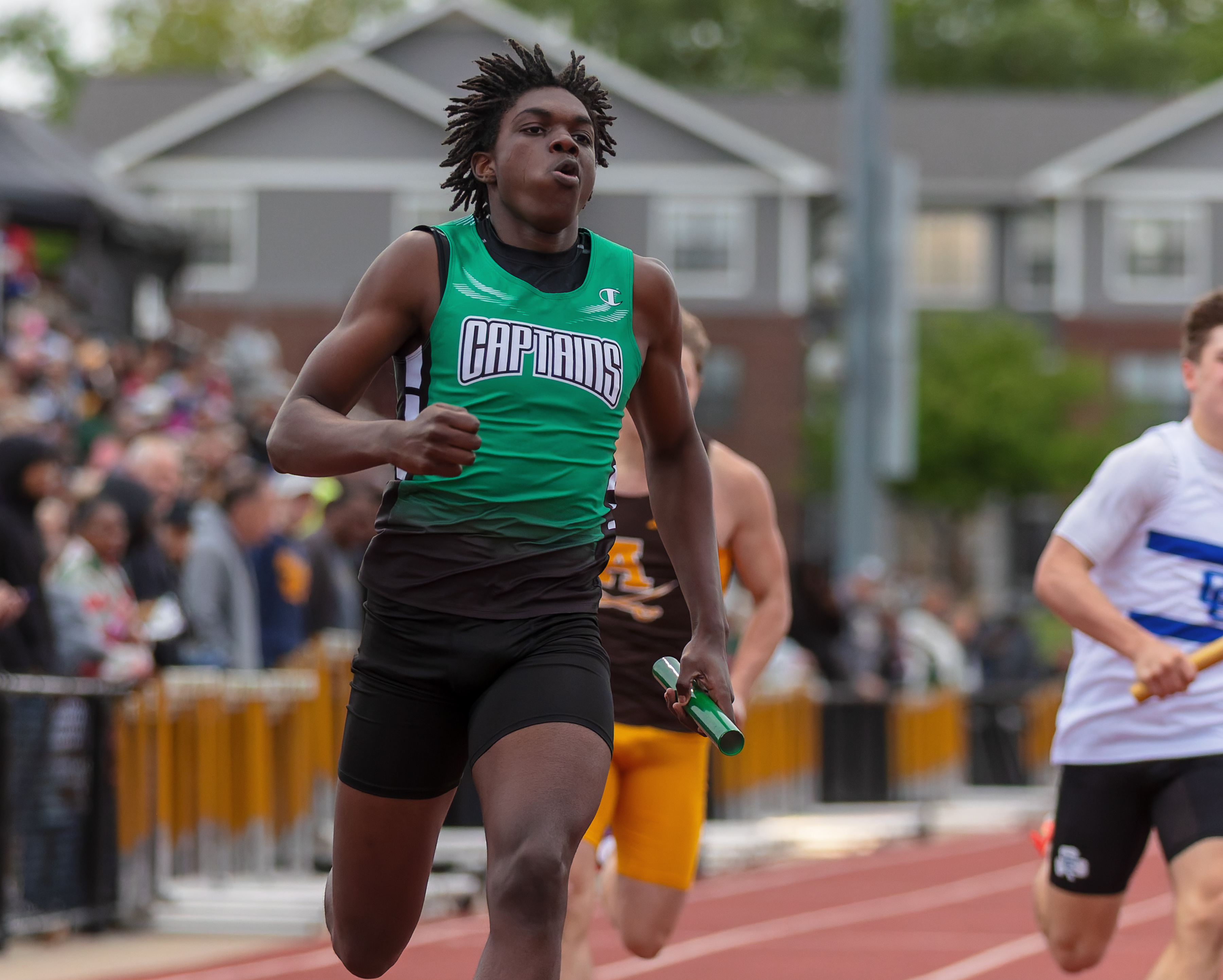 The Oakland County Track and Field Championships were held at...