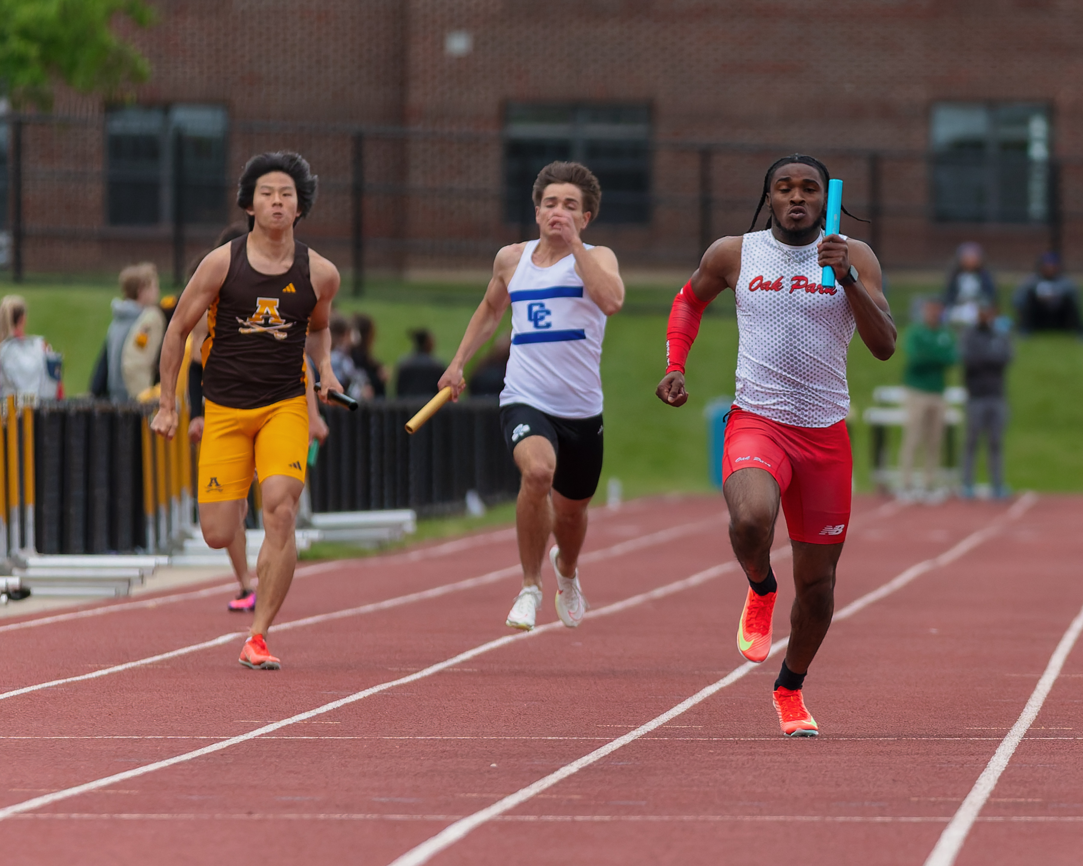 The Oakland County Track and Field Championships were held at...