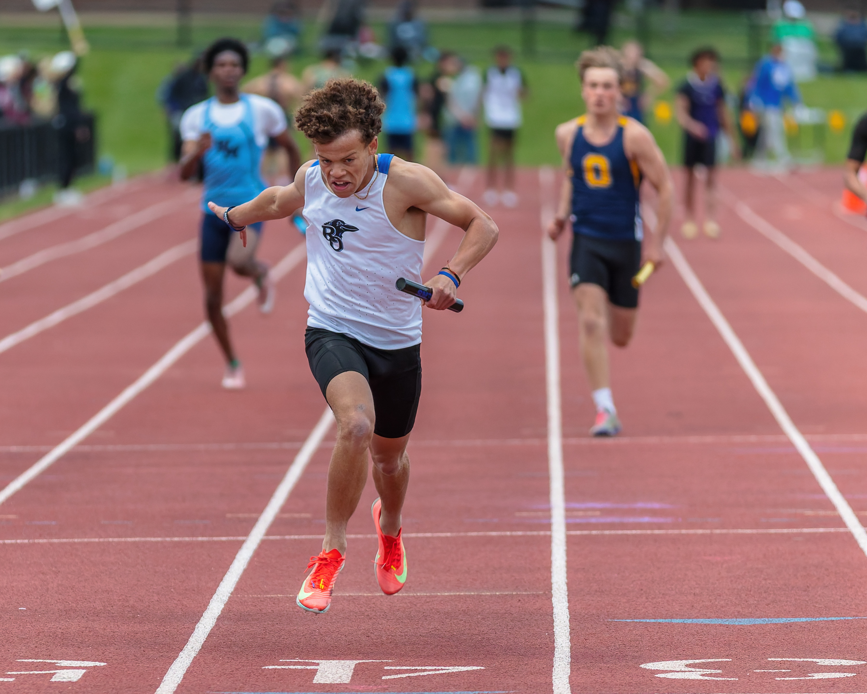 The Oakland County Track and Field Championships were held at...