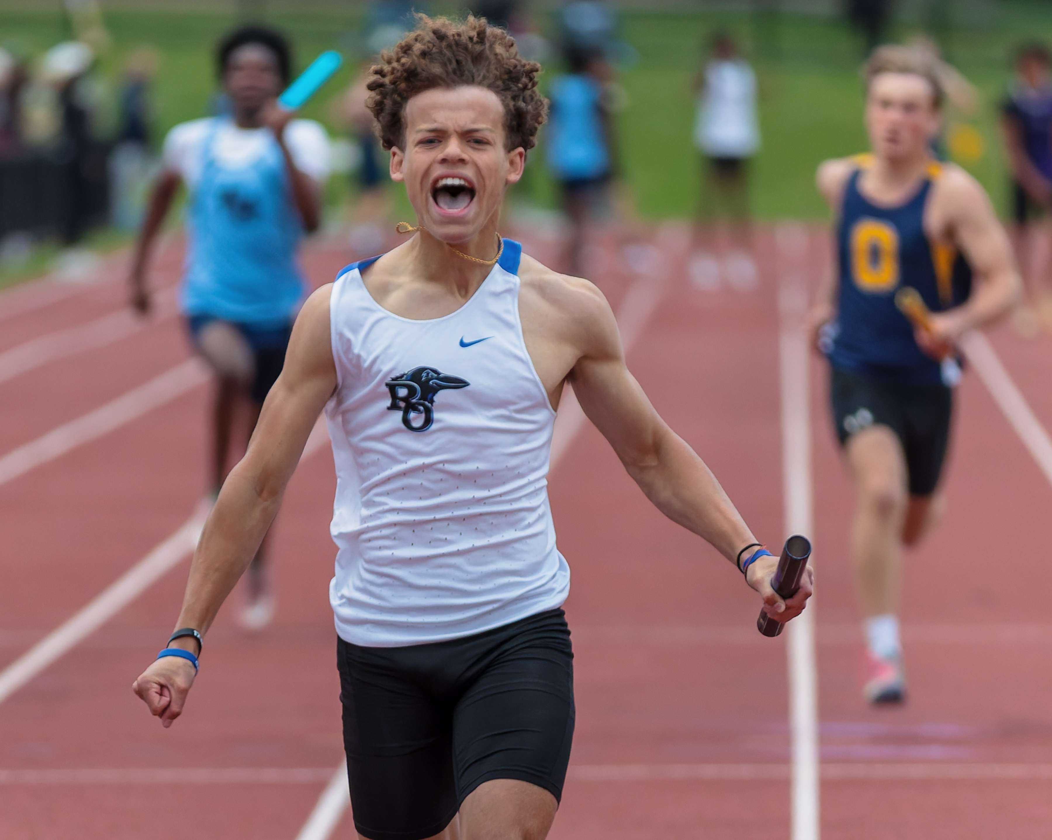 The Oakland County Track and Field Championships were held at...
