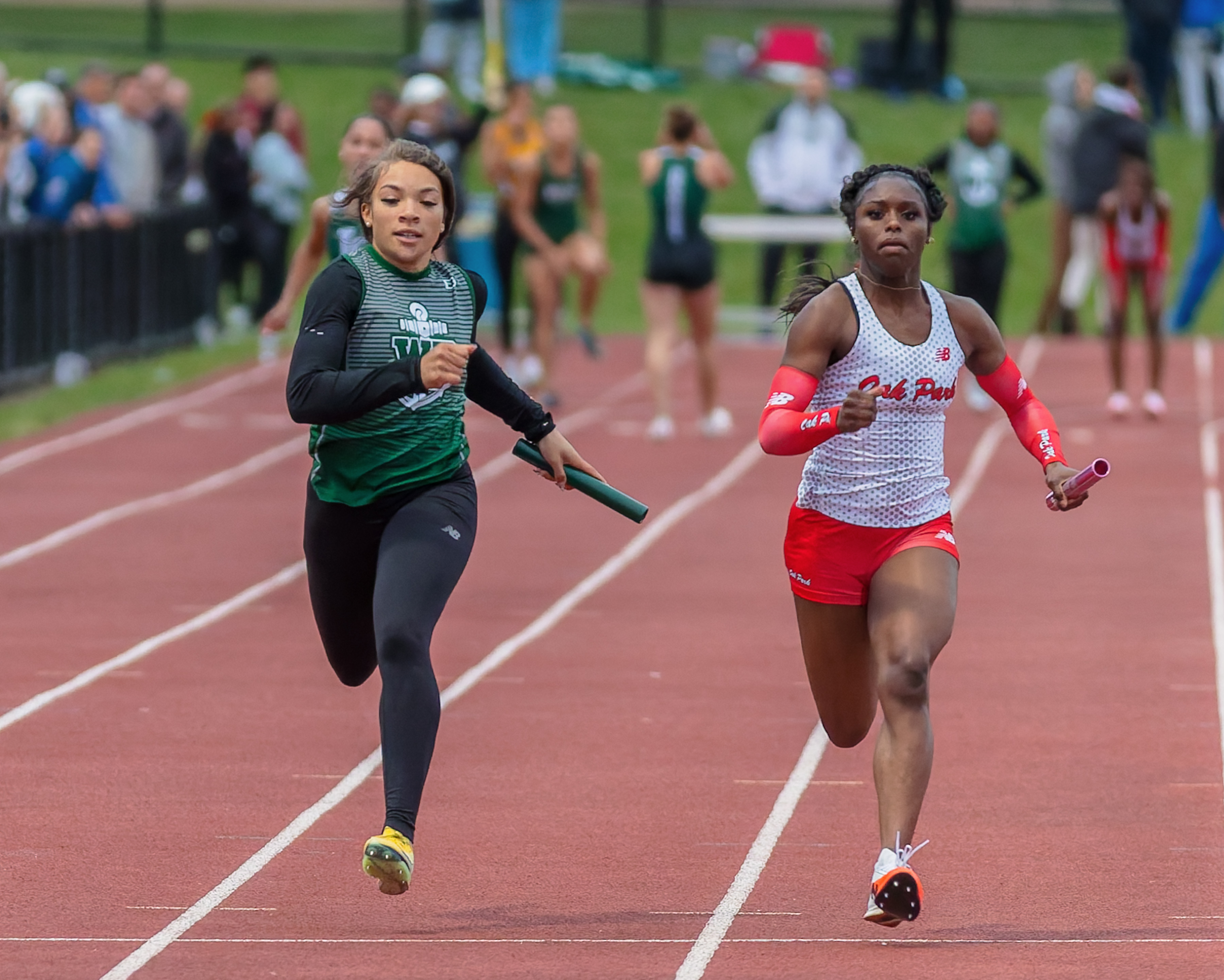 The Oakland County Track and Field Championships were held at...