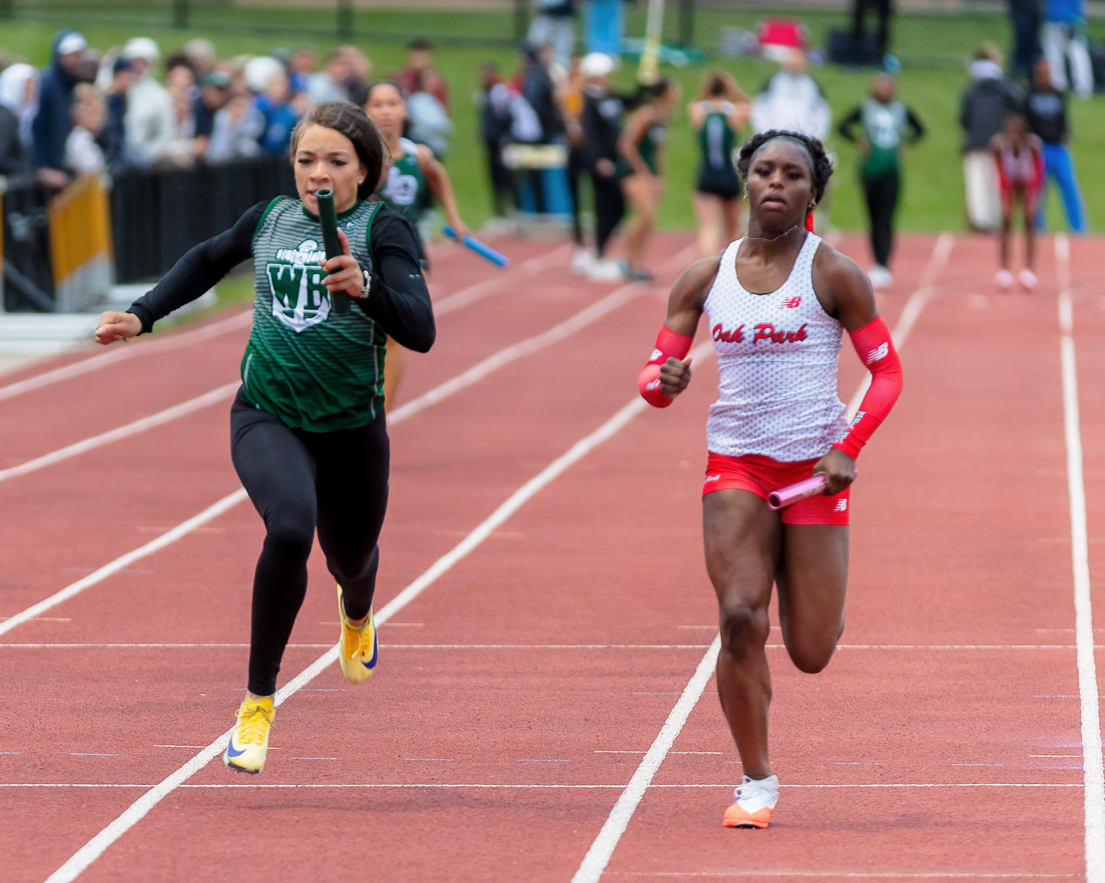 The Oakland County Track and Field Championships were held at...