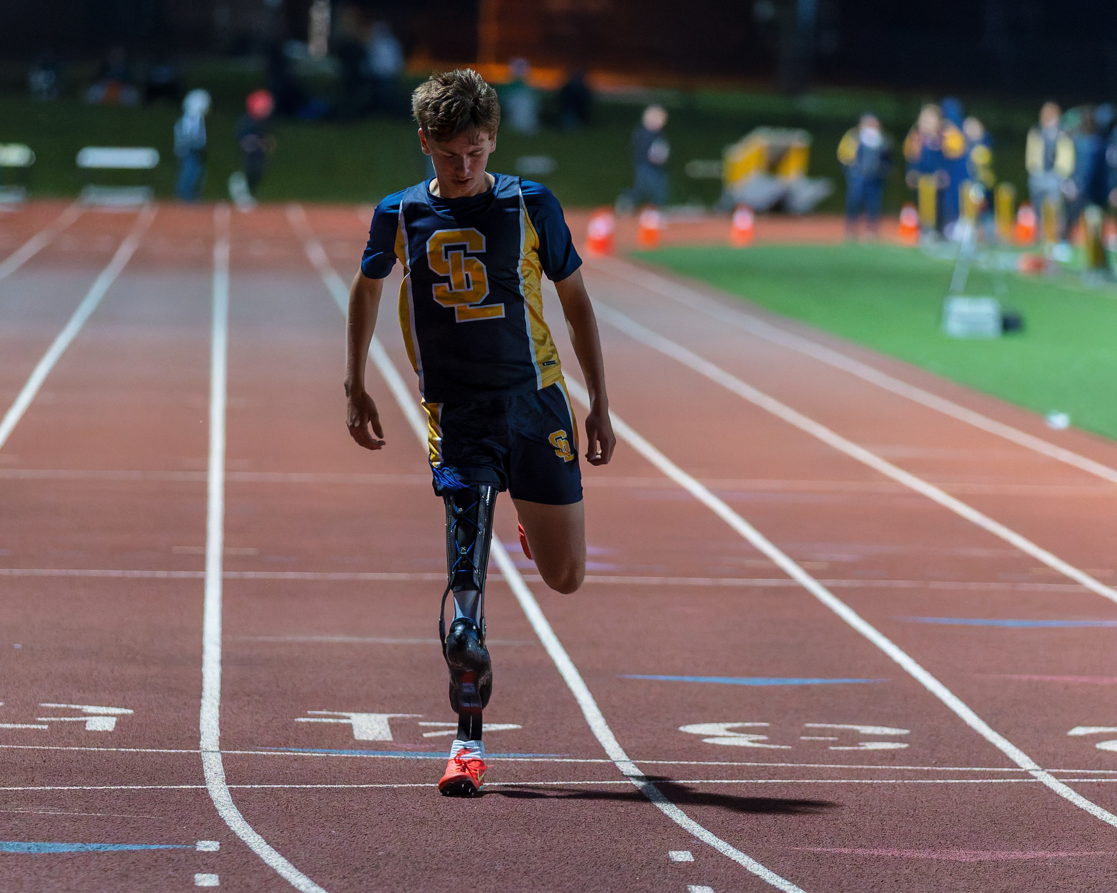 The Oakland County Track and Field Championships were held at...