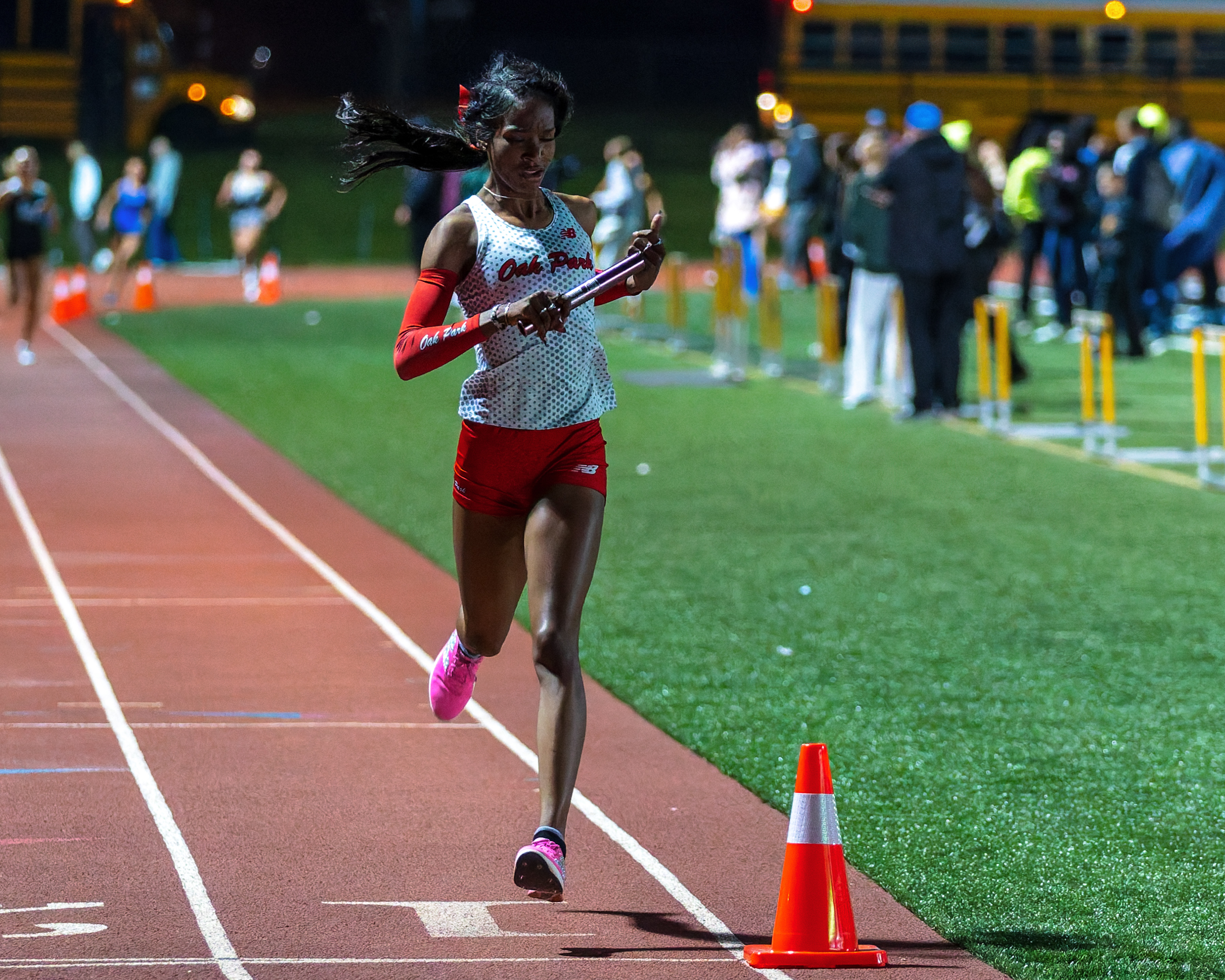 The Oakland County Track and Field Championships were held at...