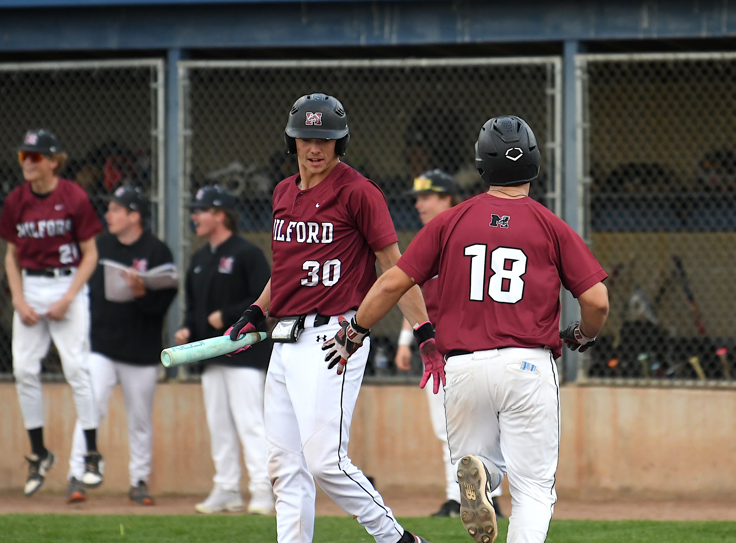 The top two teams in the Lakes Valley Conference baseball...
