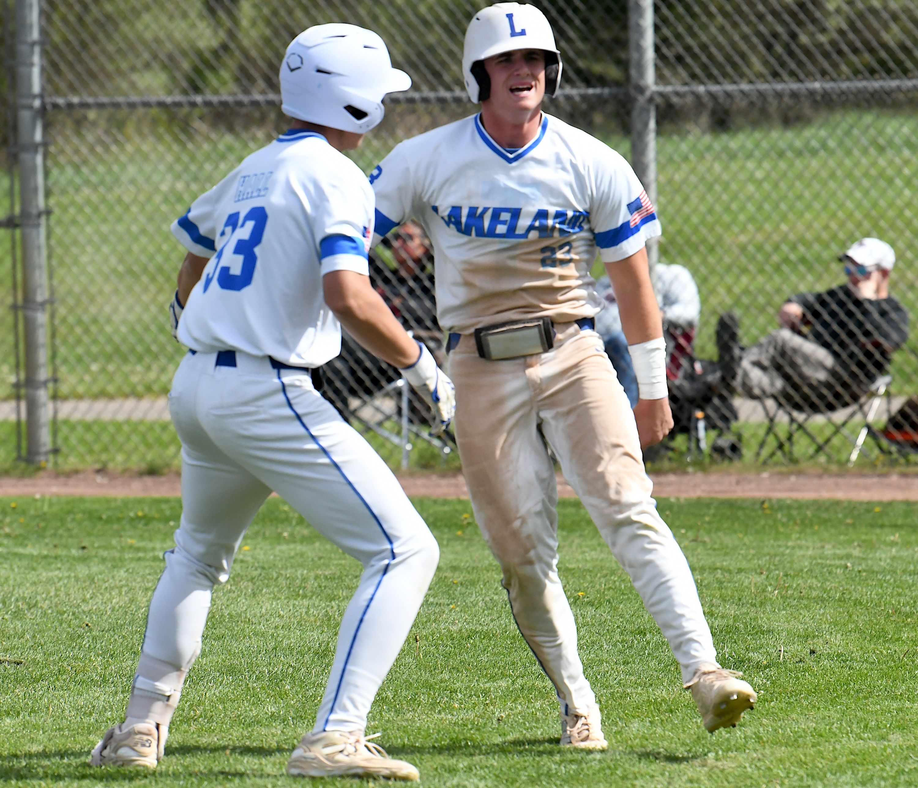 The top two teams in the Lakes Valley Conference baseball...