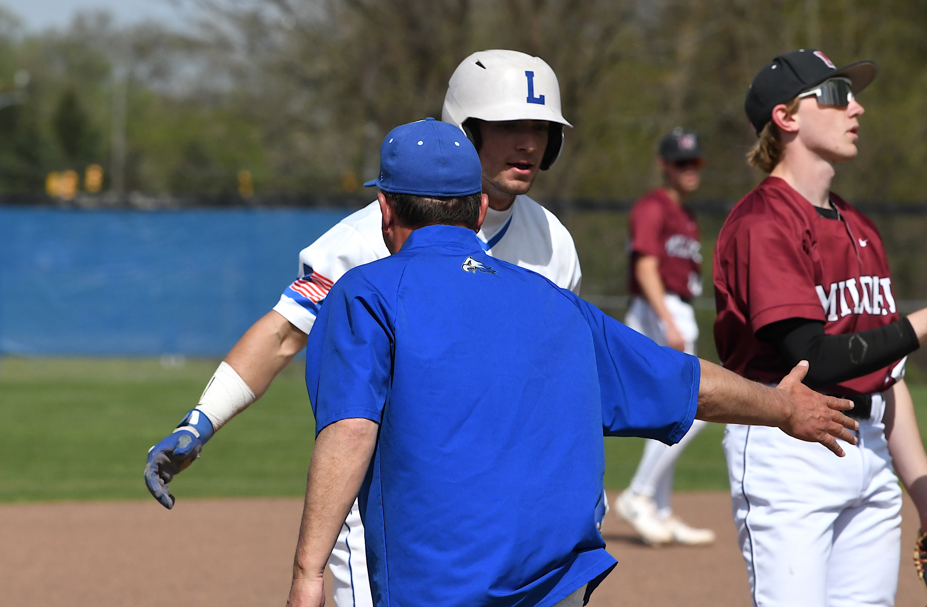The top two teams in the Lakes Valley Conference baseball...