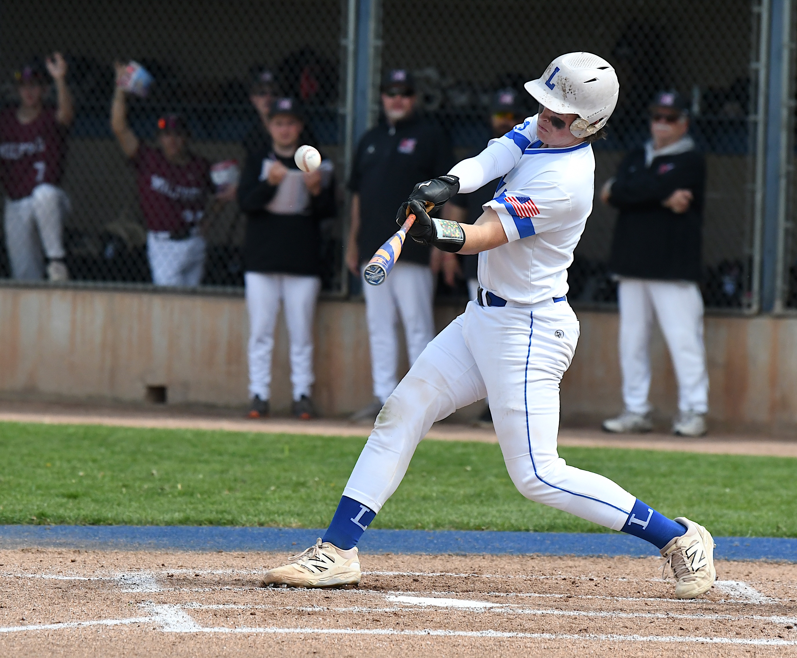 The top two teams in the Lakes Valley Conference baseball...