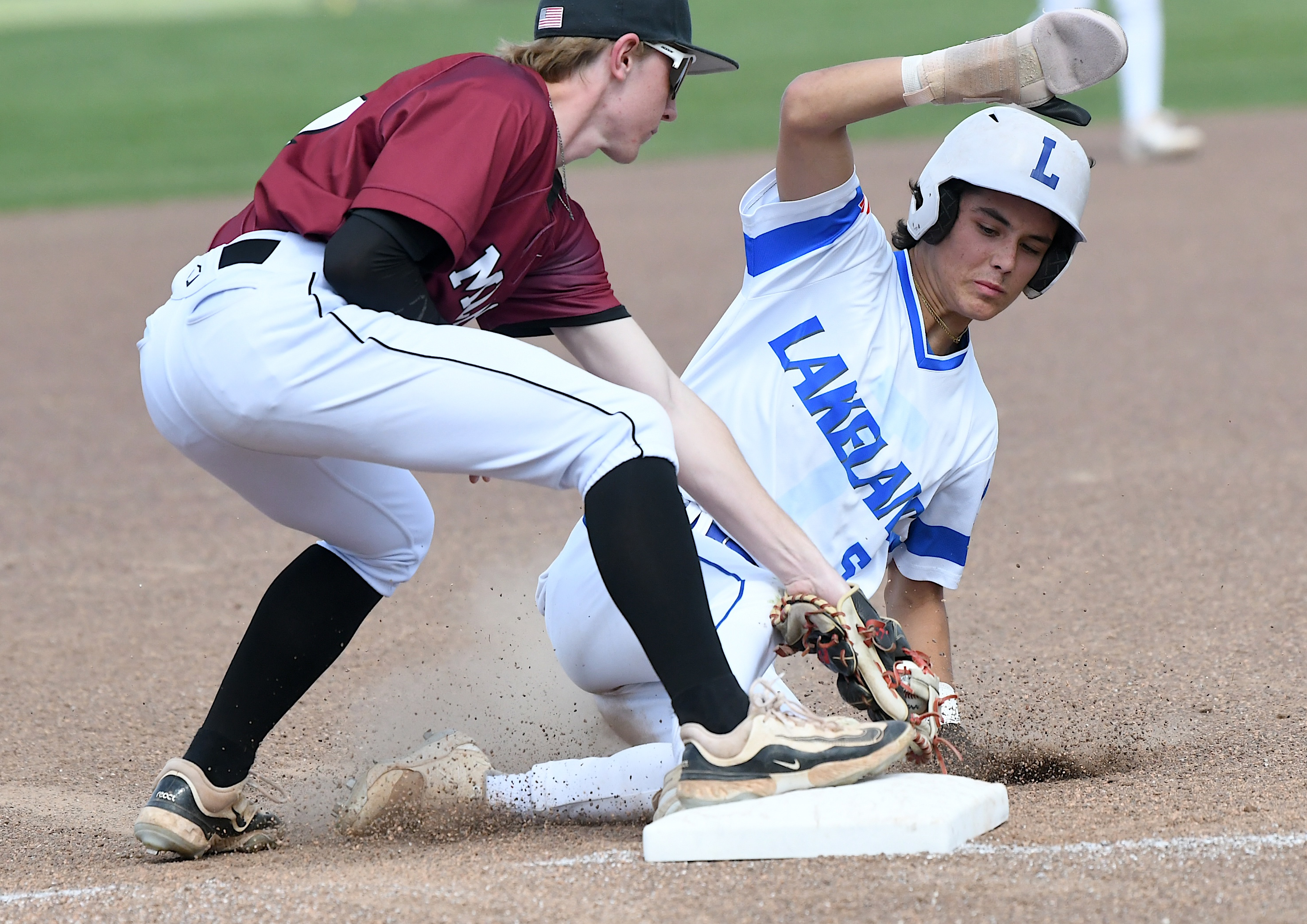 The top two teams in the Lakes Valley Conference baseball...