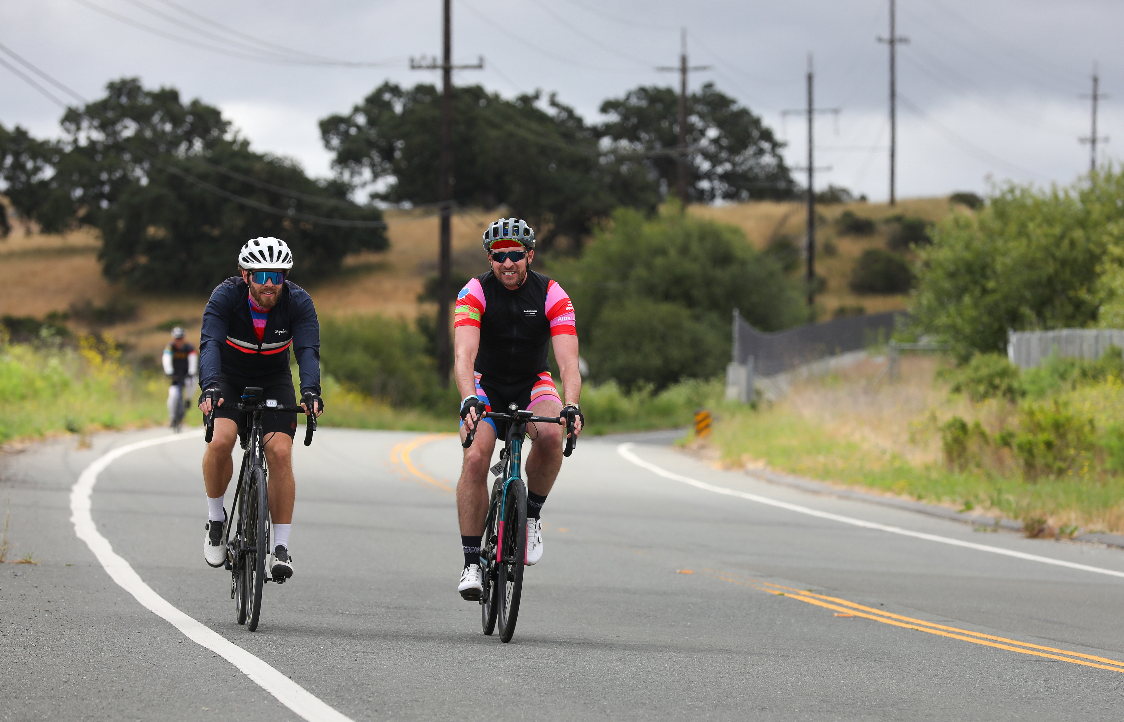 Participants in the Cycle to Zero event, by the San...