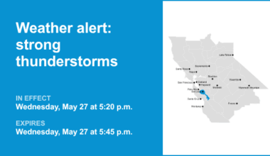 Thunderstorms with pea-sized hail in Santa Clara Valley Including San Jose Wednesday – gusts up to 40 mph – The Mercury News