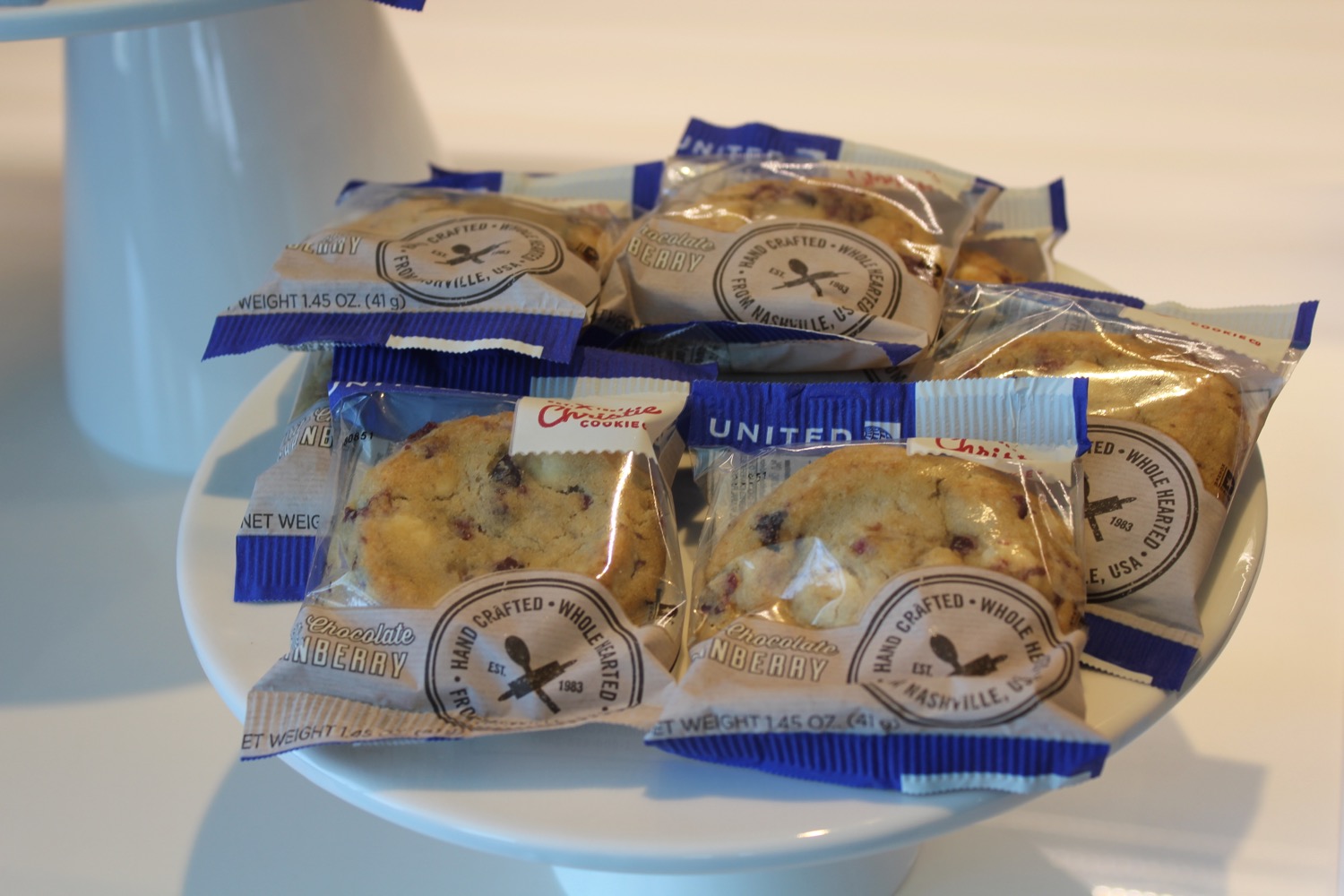 a group of cookies on a plate