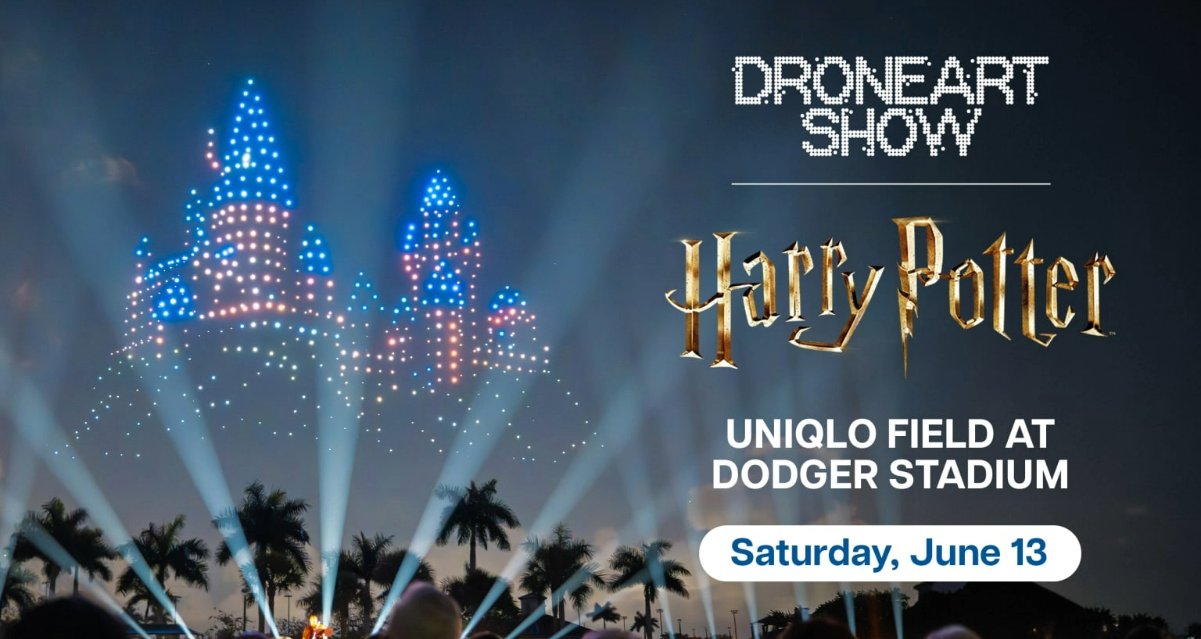 051426 Dodger Stadium Harry Potter Drone Show