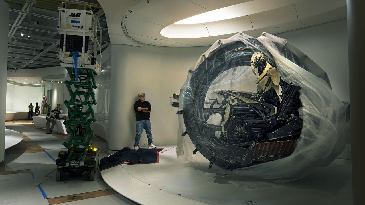 Inside the Otherworldly Lucas Museum of Narrative Art in Los Angeles