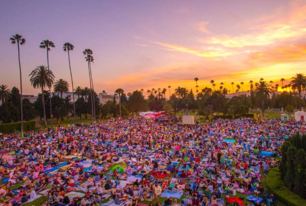 Cinespia’s outdoor cinema series returns to the Hollywood Forever Cemetery this month with ‘Moulin Rouge’