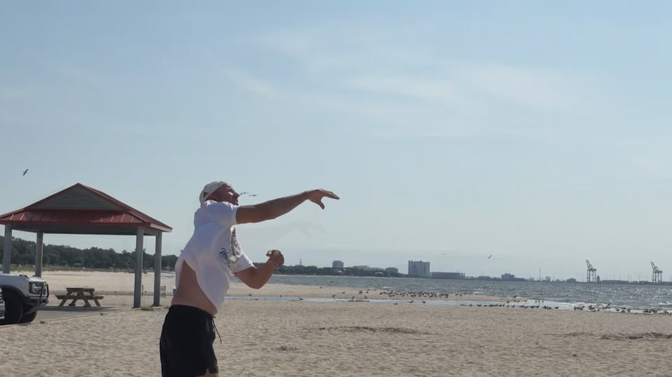 Athletes competed in the Mississippi Senior Games Beach Volleyball Tournament this weekend at...