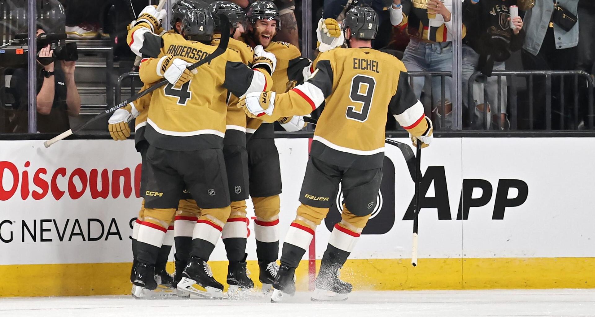 Barbashev scores late on disputed goal as the Golden Knights beat the Ducks 3-1 in Game 1