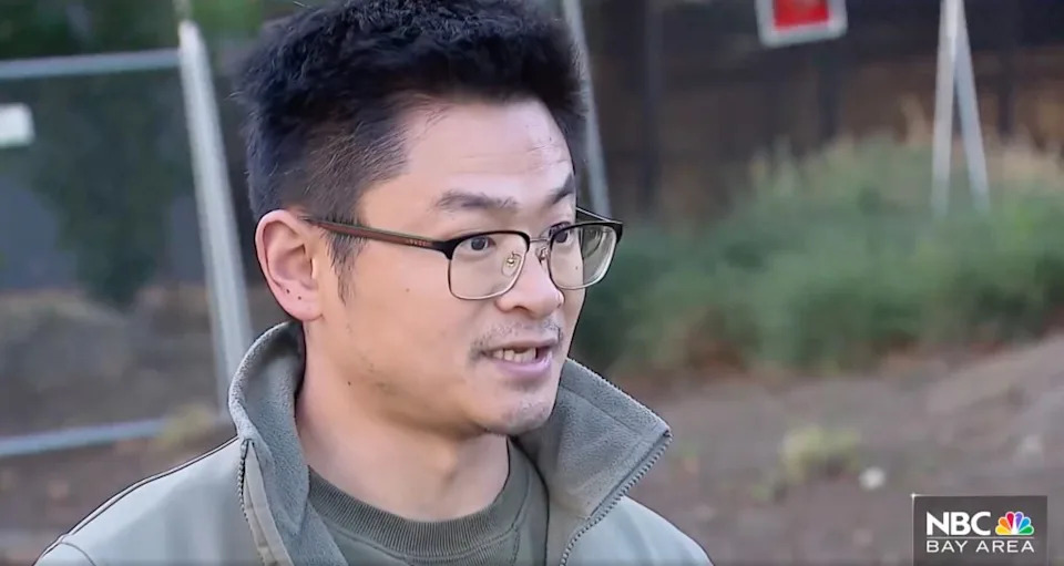 Di Jin said his Monday trip from Sunnyvale to San Jose Mineta International Airport went smoothly until he arrived at the terminal and tried to retrieve his suitcase. NBC Bay Area