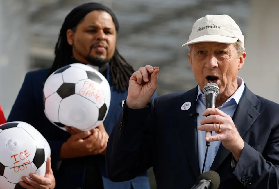 To my shock, recent casual conversations with upper-class Democrats show a hard-to-explain attraction for Steyer. Getty Images