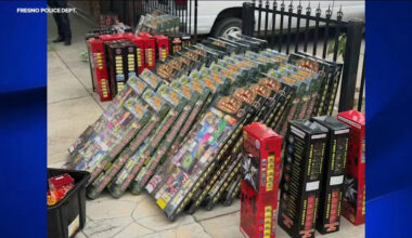 Man found with over $10,000 worth of illegal fireworks, Fresno police say