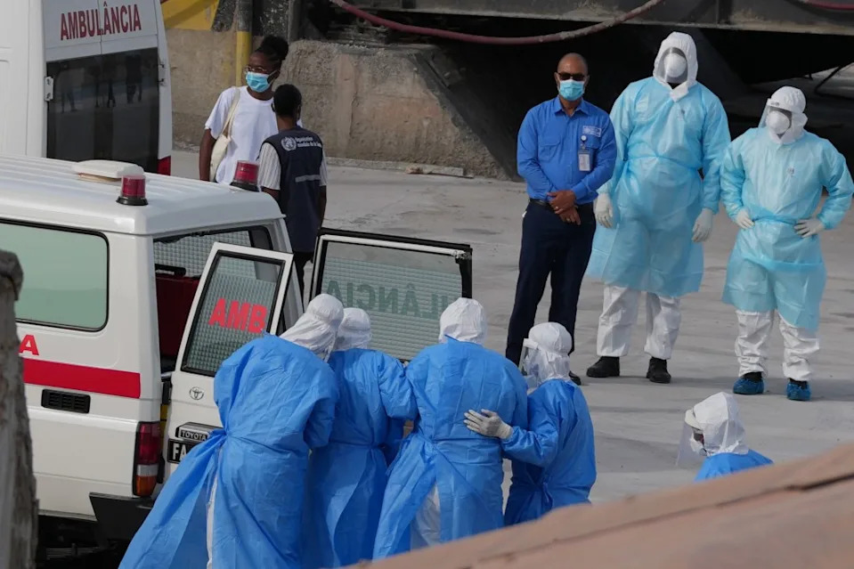 State health officials confirmed residents of California were aboard the vessel and are being monitored as a precaution. AP