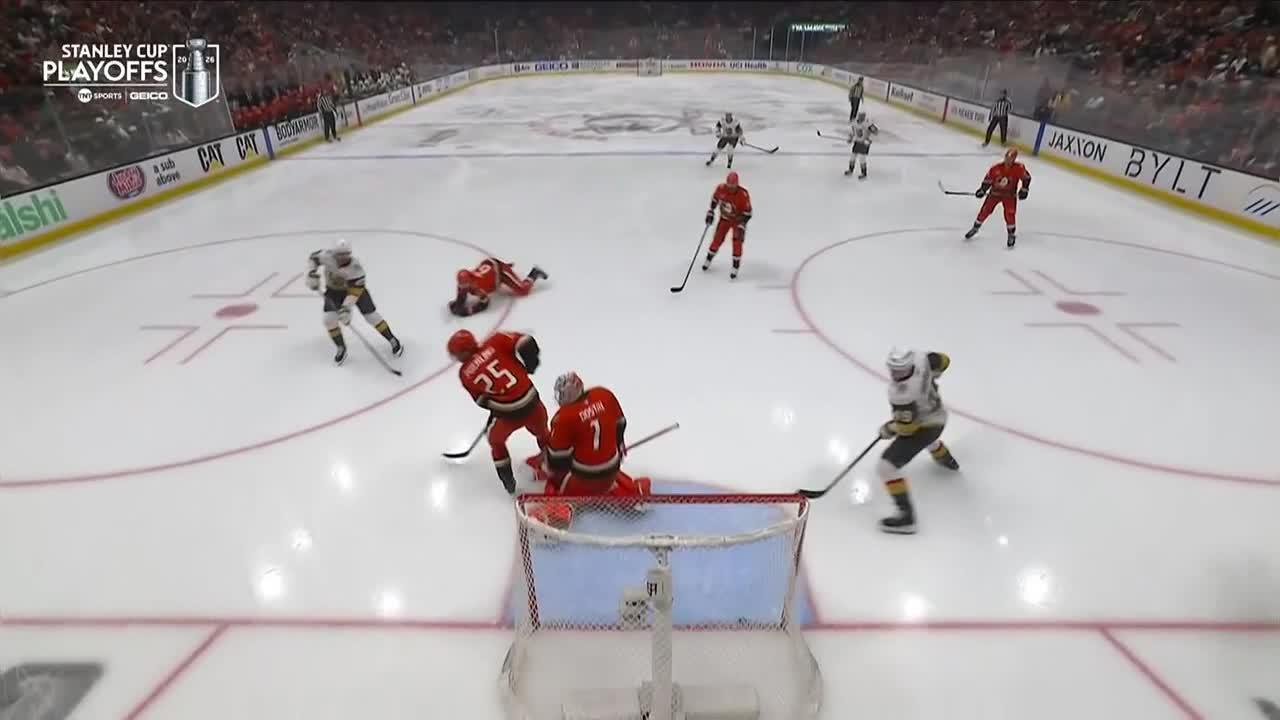 Marner's first playoff hat trick propels Golden Knights to 6-2 rout of Ducks and 2-1 series lead