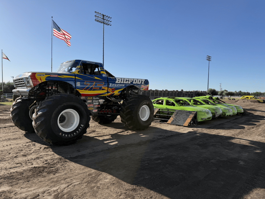 Hot Wheels Monster Trucks are at Fresno’s fairgrounds for the first time