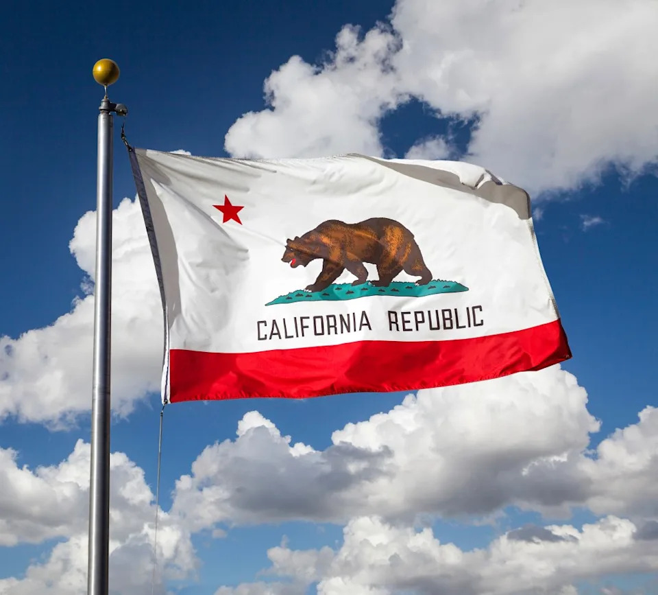 The California Republic flag. Cavan – stock.adobe.com