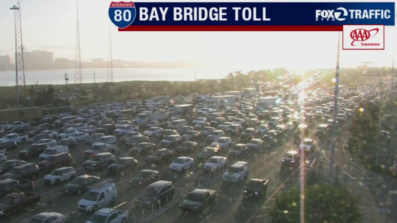Deadly motorcycle crash at Bay Bridge toll plaza