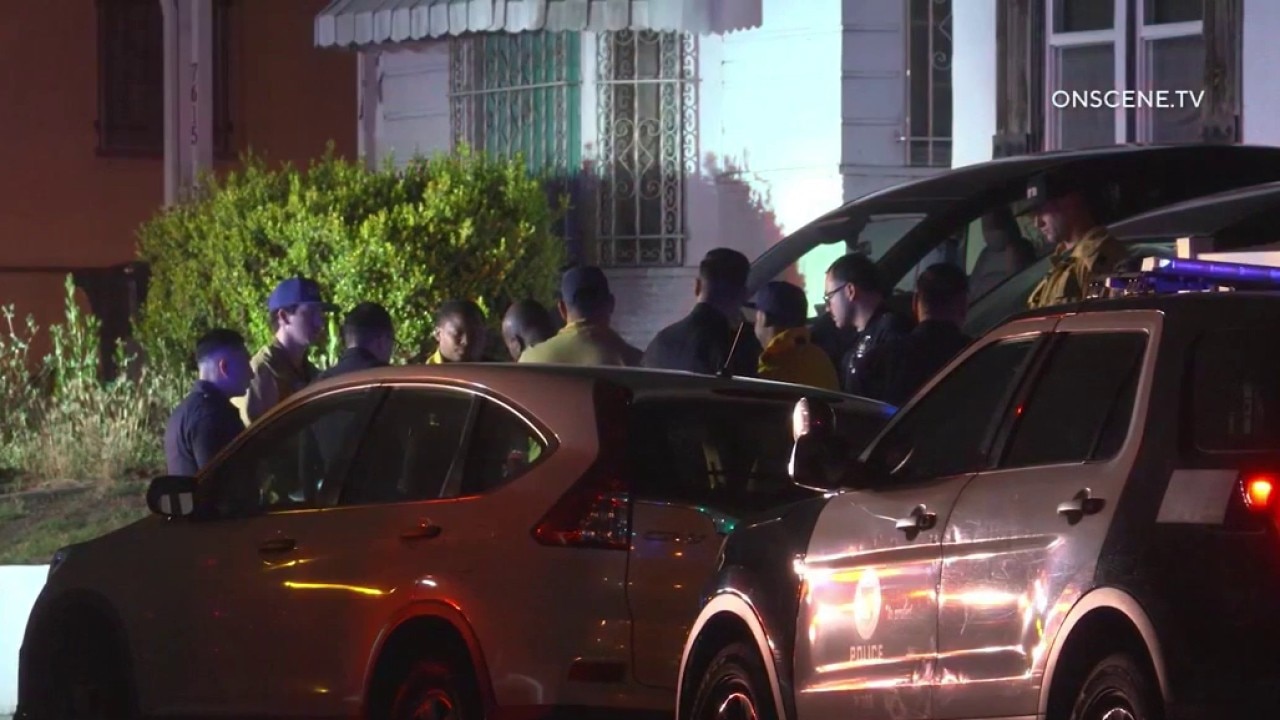 Suspect allegedly armed with knife shot in South LA
