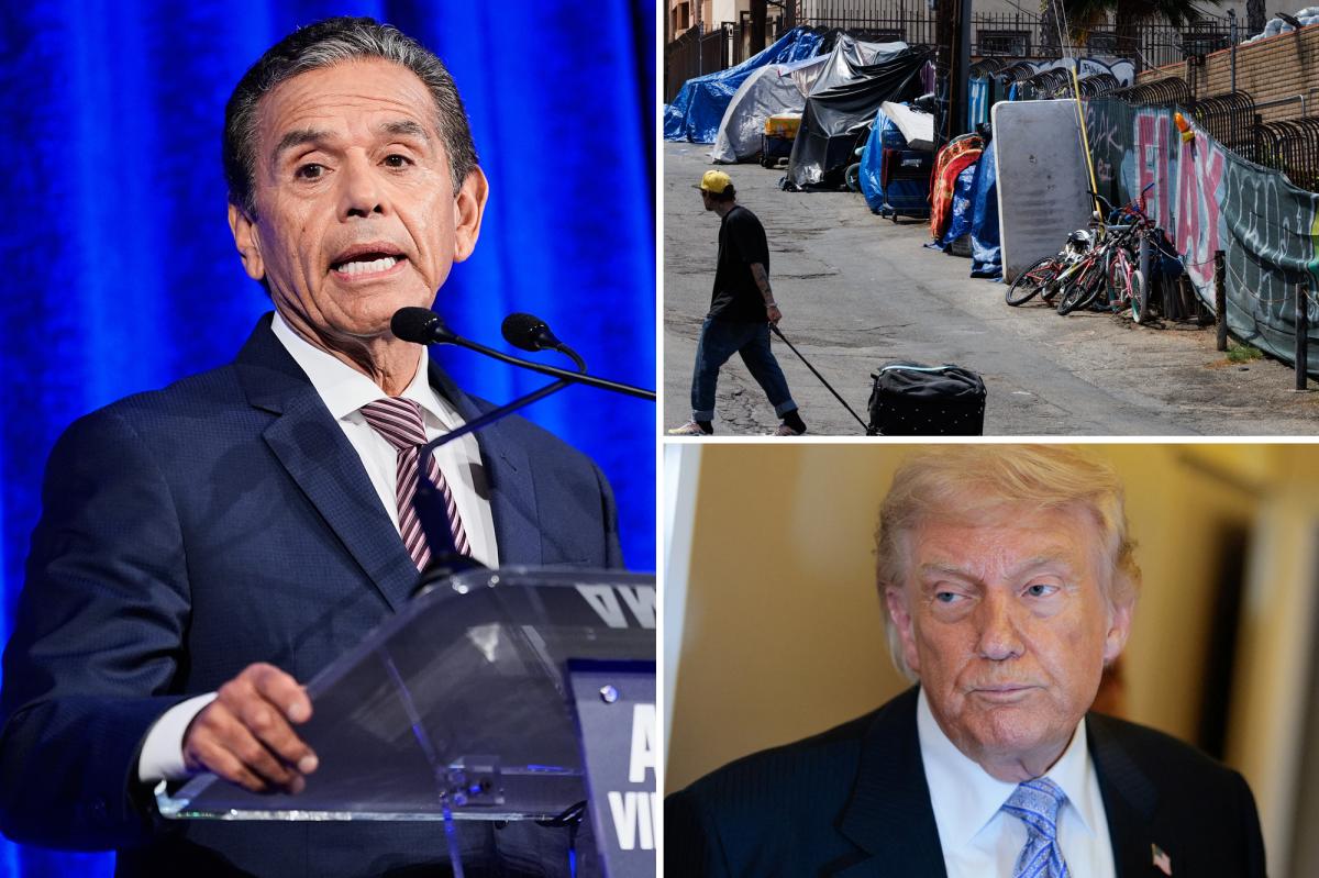 Calif. Dem Antonio Villaraigosa says Trump's not to blame for homelessness, cost crises