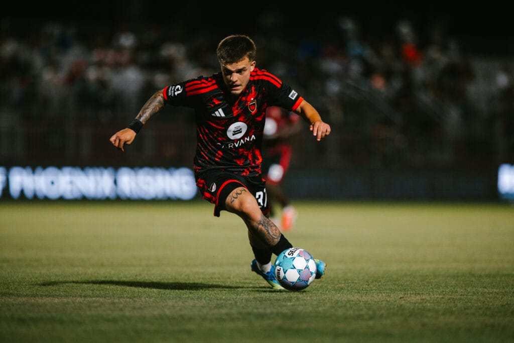 Phoenix Rising v Sacramento Republic. Image: Ashley Orellana/Phoenix Rising