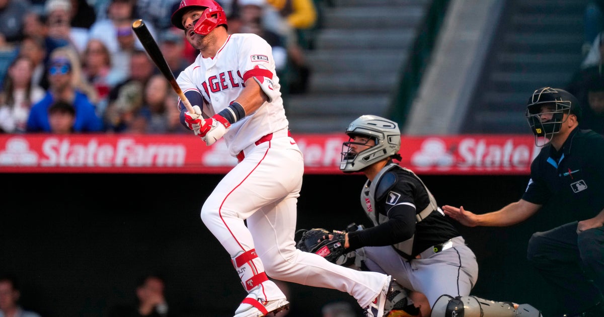 Trout homers and Zeferzahn escapes a jam in the 9th as the Angels beat the White Sox 4-3