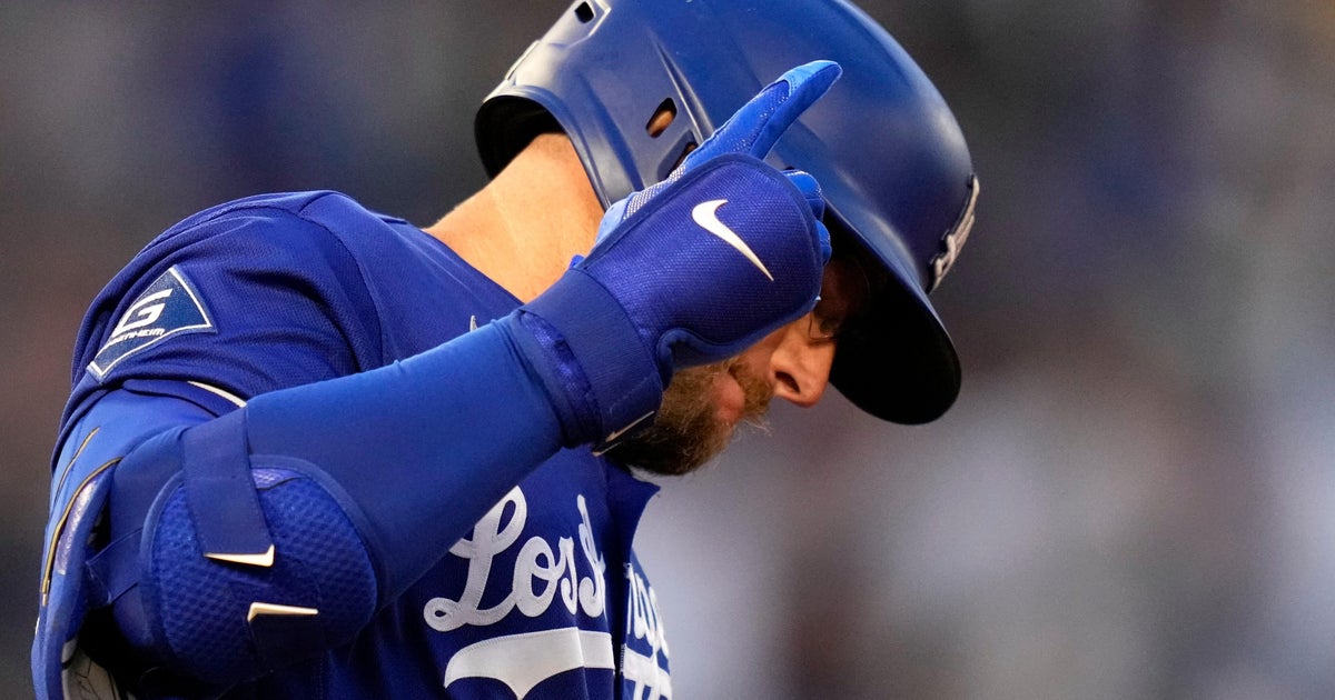 Dodgers' Max Muncy leaves game in 8th inning after getting hit by a pitch
