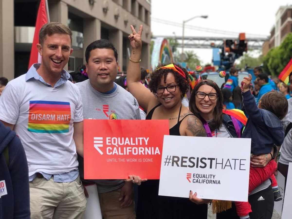 Equality California Expands Statewide Anti-Hate Outreach