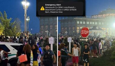 Chaos erupts in Long Branch: large teen gathering sparks curfew