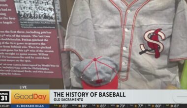 Bella Learns About The History Of Baseball In Sacramento