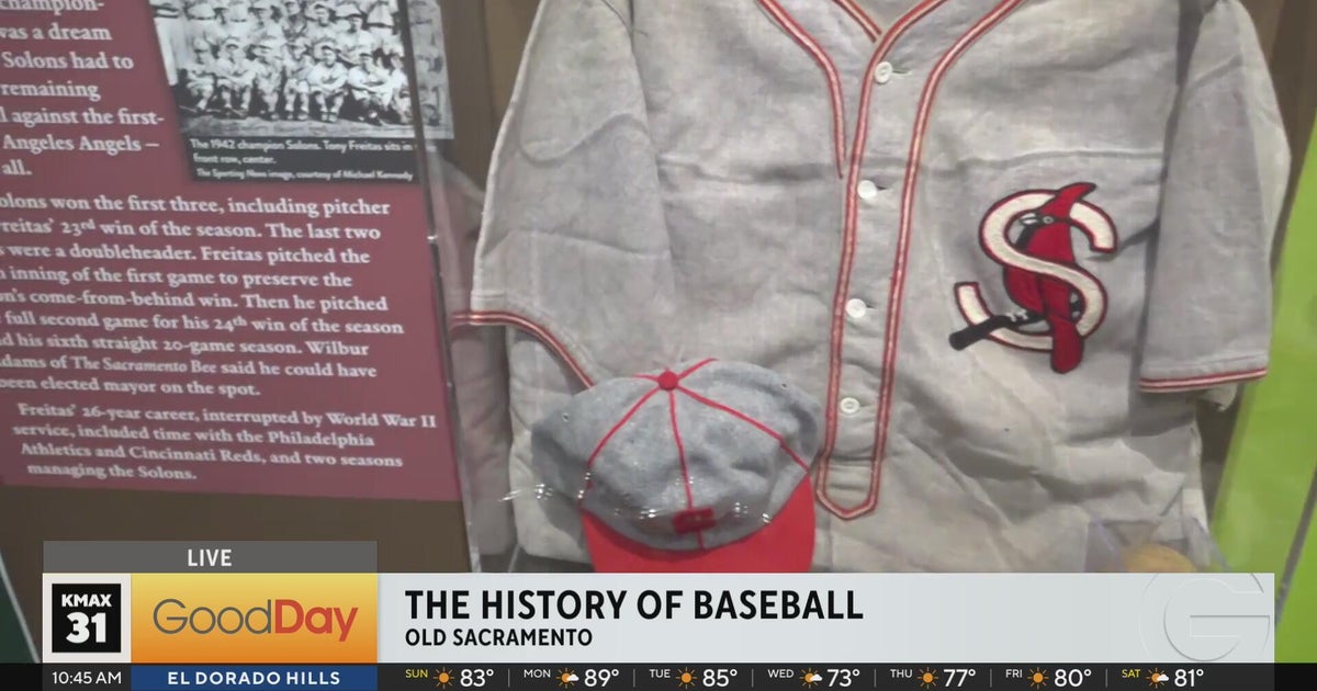 Bella Learns About The History Of Baseball In Sacramento
