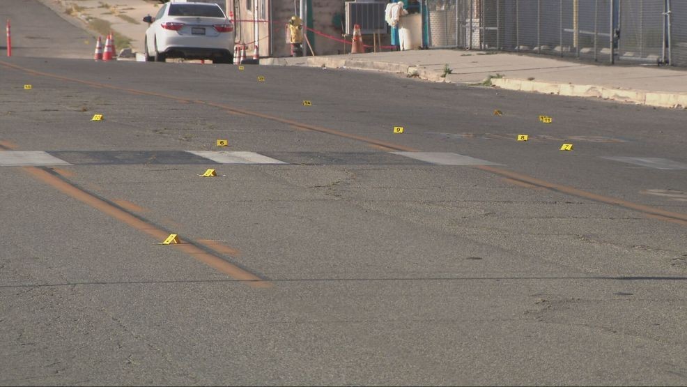 Two people were hurt after a reported shooting Thursday afternoon in Taft. PHOTO: KBAK/KBFX