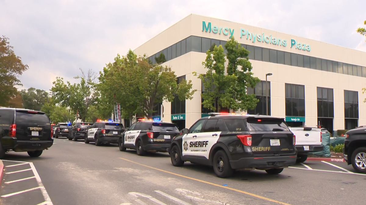 Sacramento sheriff's deputies respond to Mercy San Juan Medical Center