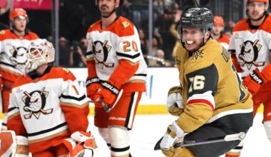 Dorofeyev scores in OT to give Golden Knights 3-2 win over Ducks and 3-2 series lead