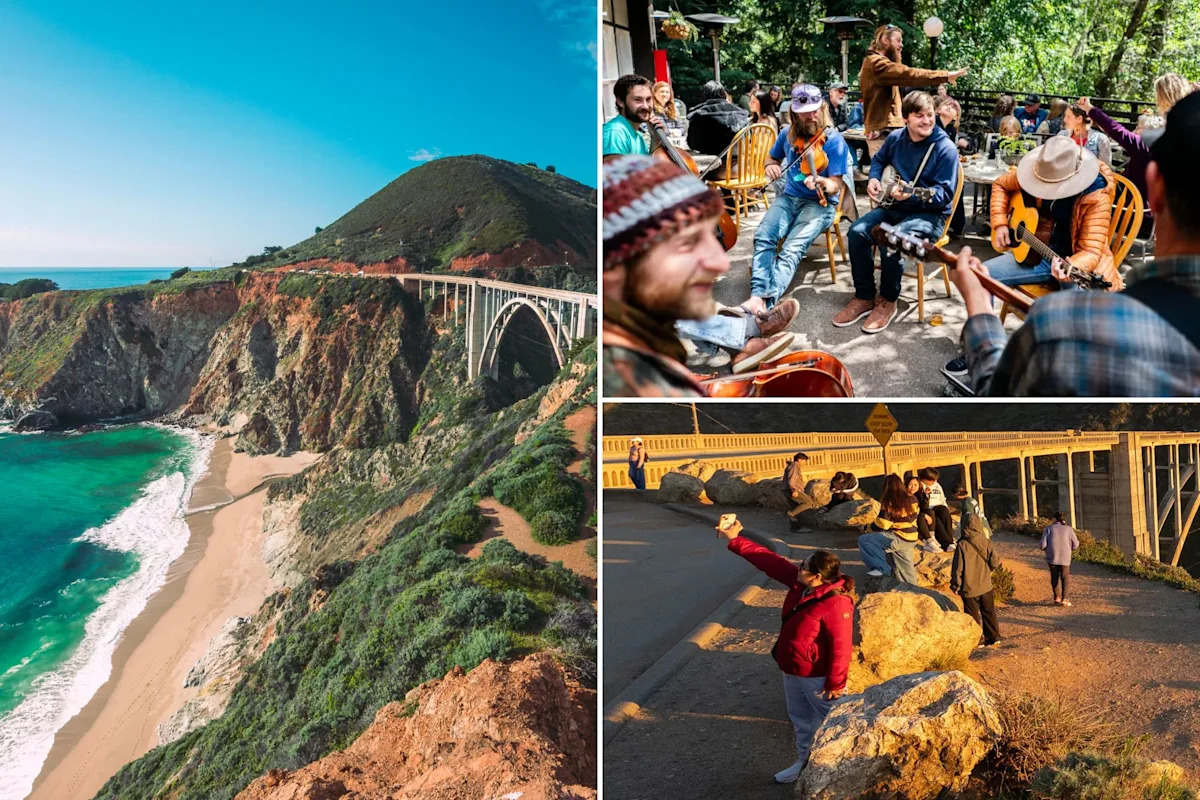 Tourists swarming Big Sur since key highway opening