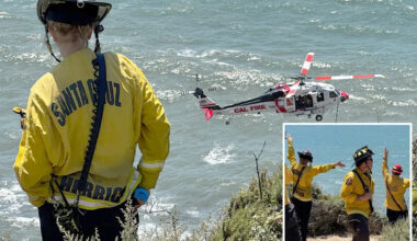 Driver dies after plunging 500 feet off cliff along an iconic California highway
