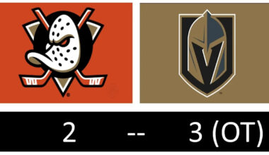 Leaving Las Vegas … Up 3-2, Golden Knights Take Game 5 in Overtime Thriller
